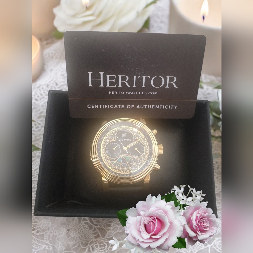 Heritor automatic legacy watch luxury men